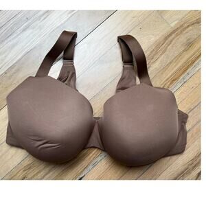 SKIMS Chocolate Brown Bra
